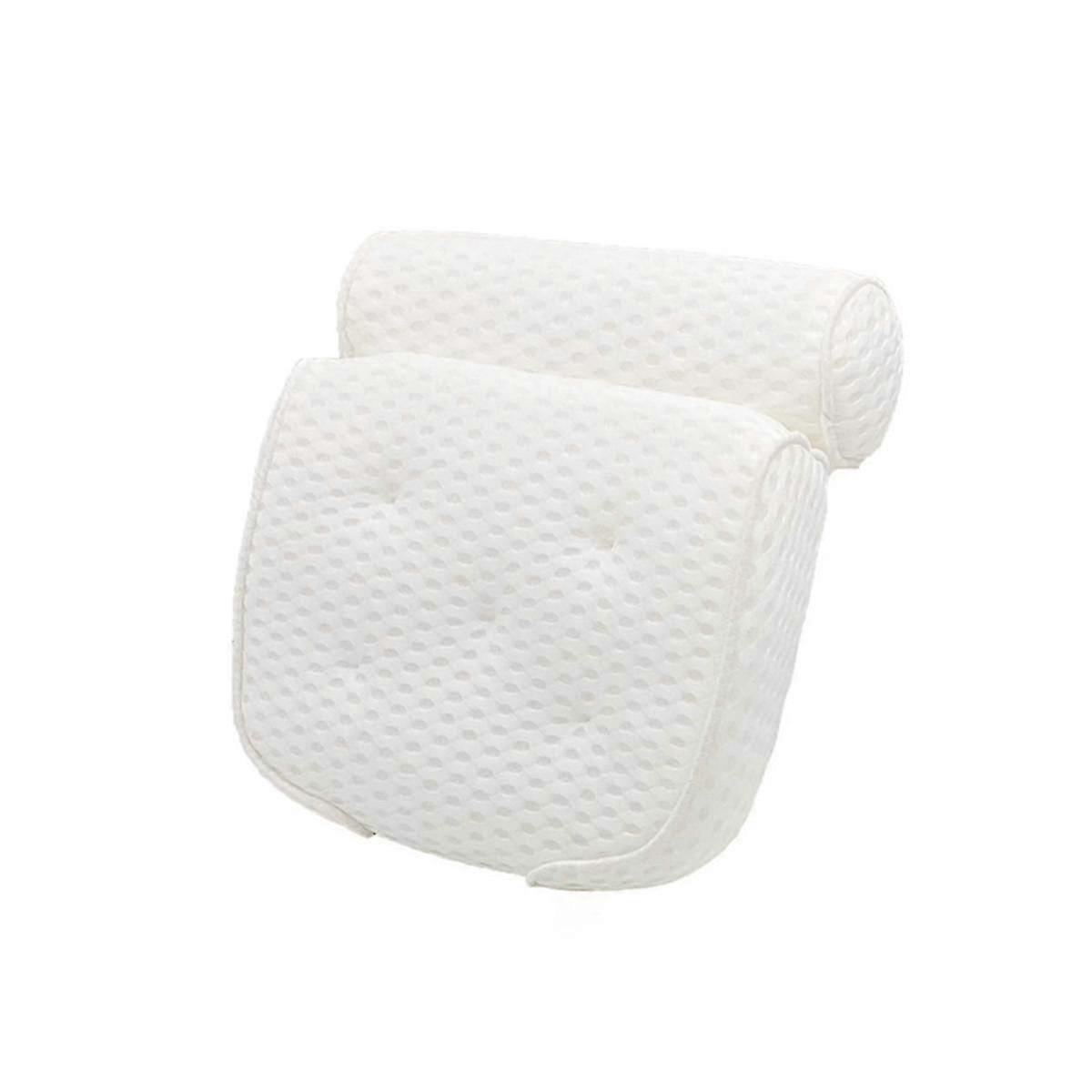 4d Mesh Fabric Bathtub Pillow 7pcs Suction Cup Spa Bath Pillow Bath Pillow For Bathtub Support Neck TY