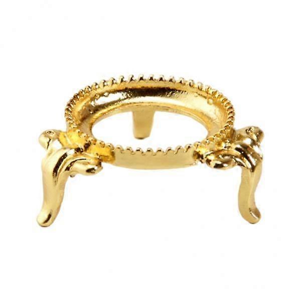 2x Display Stand Sphere Holder, Egg Glass Marbles Tripod Alloy Base for for Mm