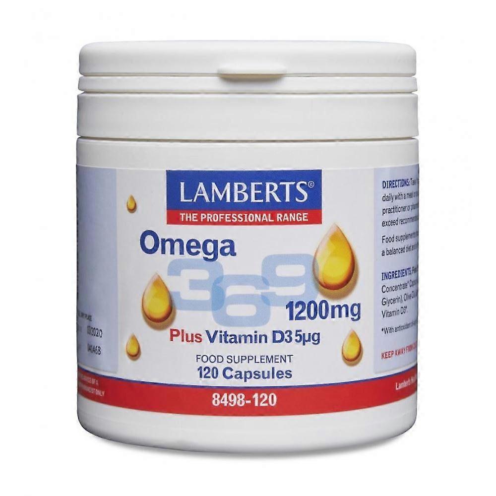 Lamberts Omega 369 1200mg 120 capsules
