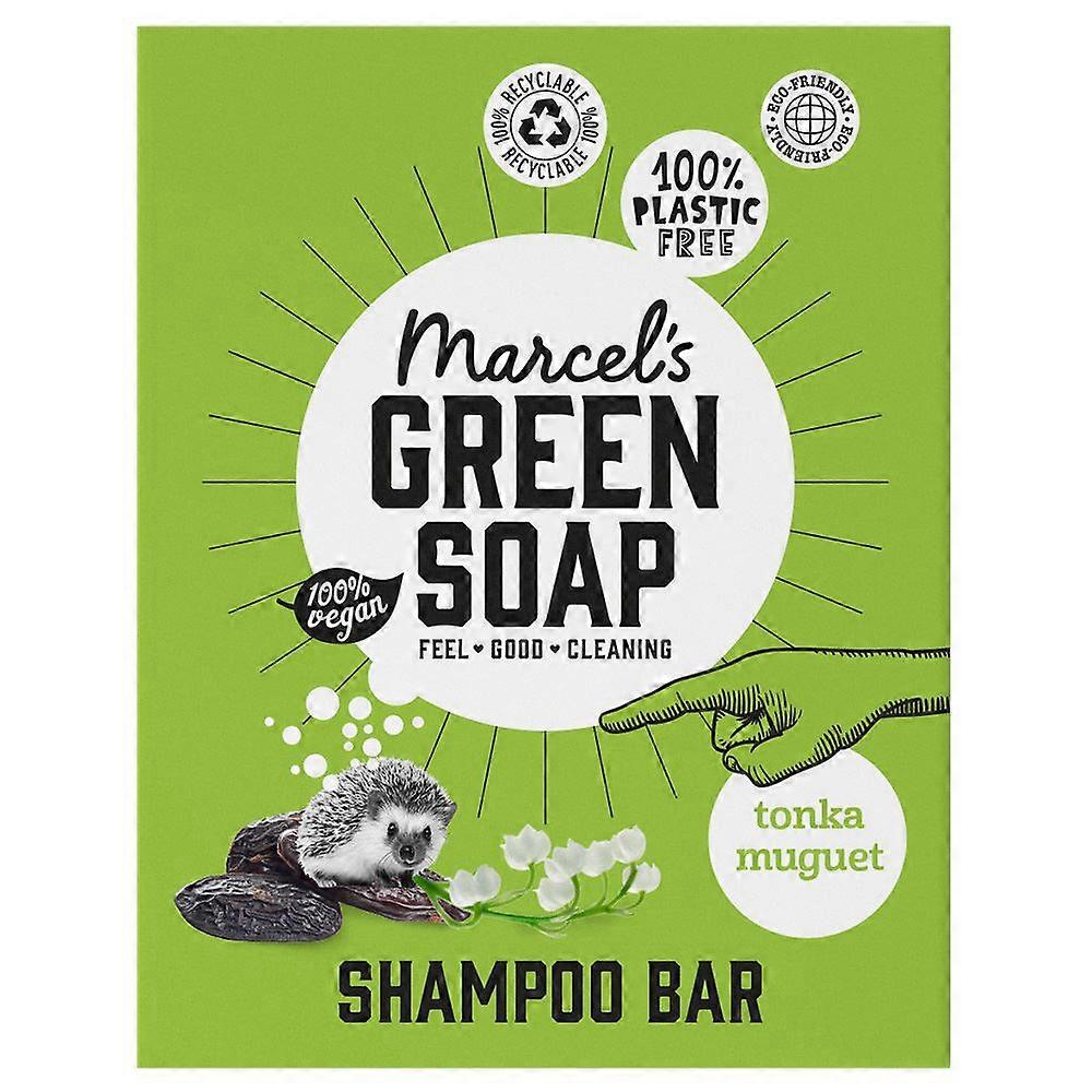 Marcels Green Soap Marcels Shampoo Bar Tonka & Muguet 90g