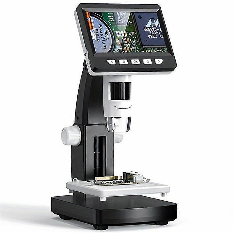 306 2MP Digital Microscope Camera 4.3 inch Screen 1000X Magnification Kids Microscope Video Recorder