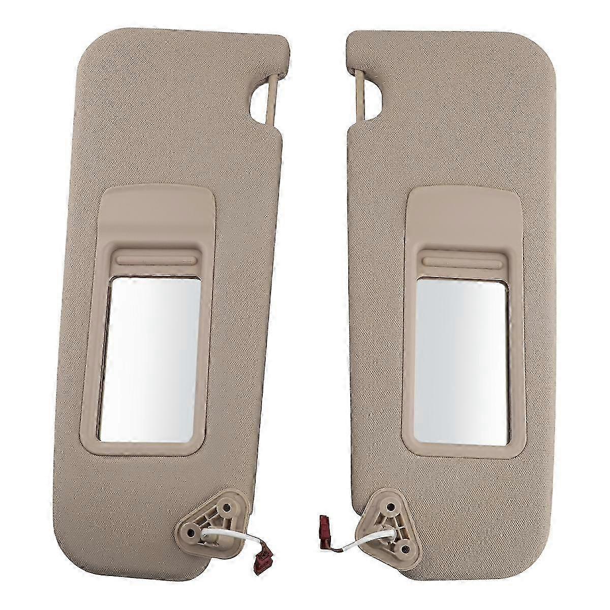 Beige Car Sun Visors For 3 Series E90 E91 X1 E84 51167252009 51167252010