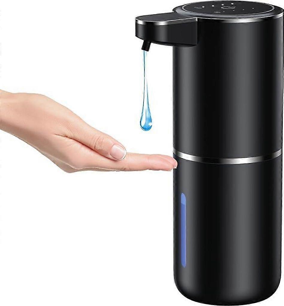 Automatic soap dispenser, infrared sensor, 380ml contactless, USB rechargeable, IPX5 waterproof, suitable for bathroom toilet