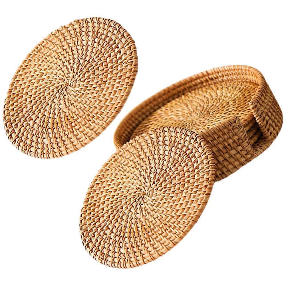 Woven Placemats Coasters, Multi-Purpose Usage, Elevates Home Décor