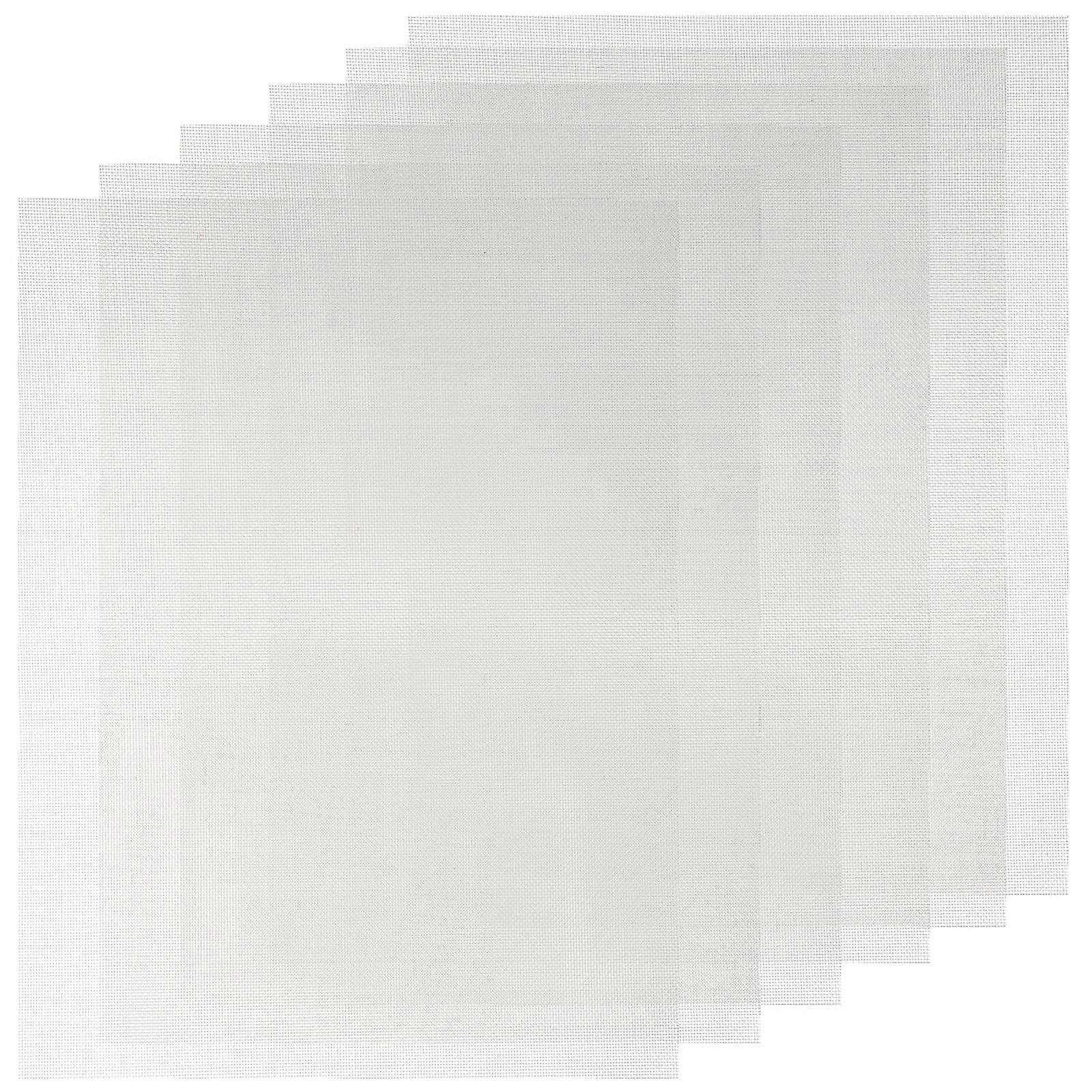 6pcs Fine Mesh Screen Patch for Automotive Bumper Repair – Woven Wire Mesh for Garden, Fireplace & Gutter Guard Use