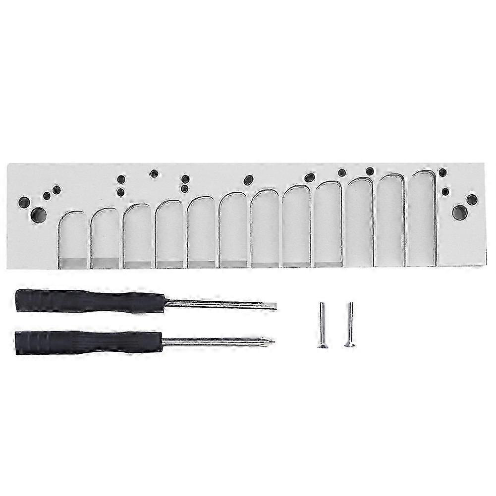 Harmonica Comb 12hole Chromatic Scale For Hohner 270d Original 270 La12 Toots Reed Platesilver fz
