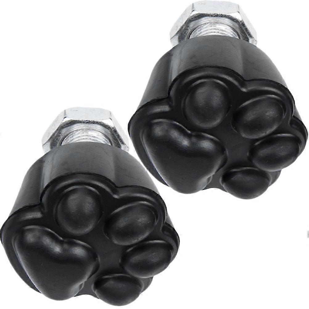 Roller Skate Toe Stoppers Professional Toe Stops Skating Brake Stability 2Pcs