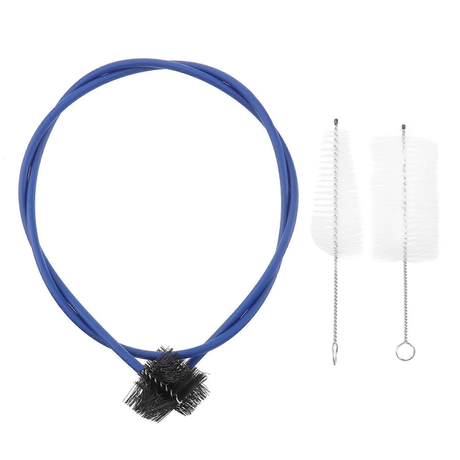 Cleaning Brush Trumpet Flexible Snake Brush Set Musical Instruments 3Pcs
