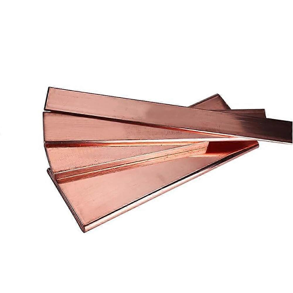 200mm T2 red copper bar flat square conductive plate 1550mm Ref: 4890