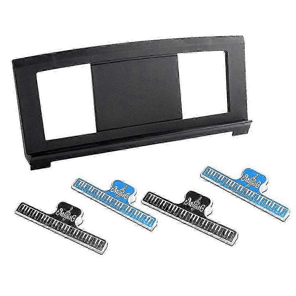 Universal Adjustable Music Stand for Keyboards, Compatible with Multiple Models, 4 Adjustable Stands & Sheet Music Holder