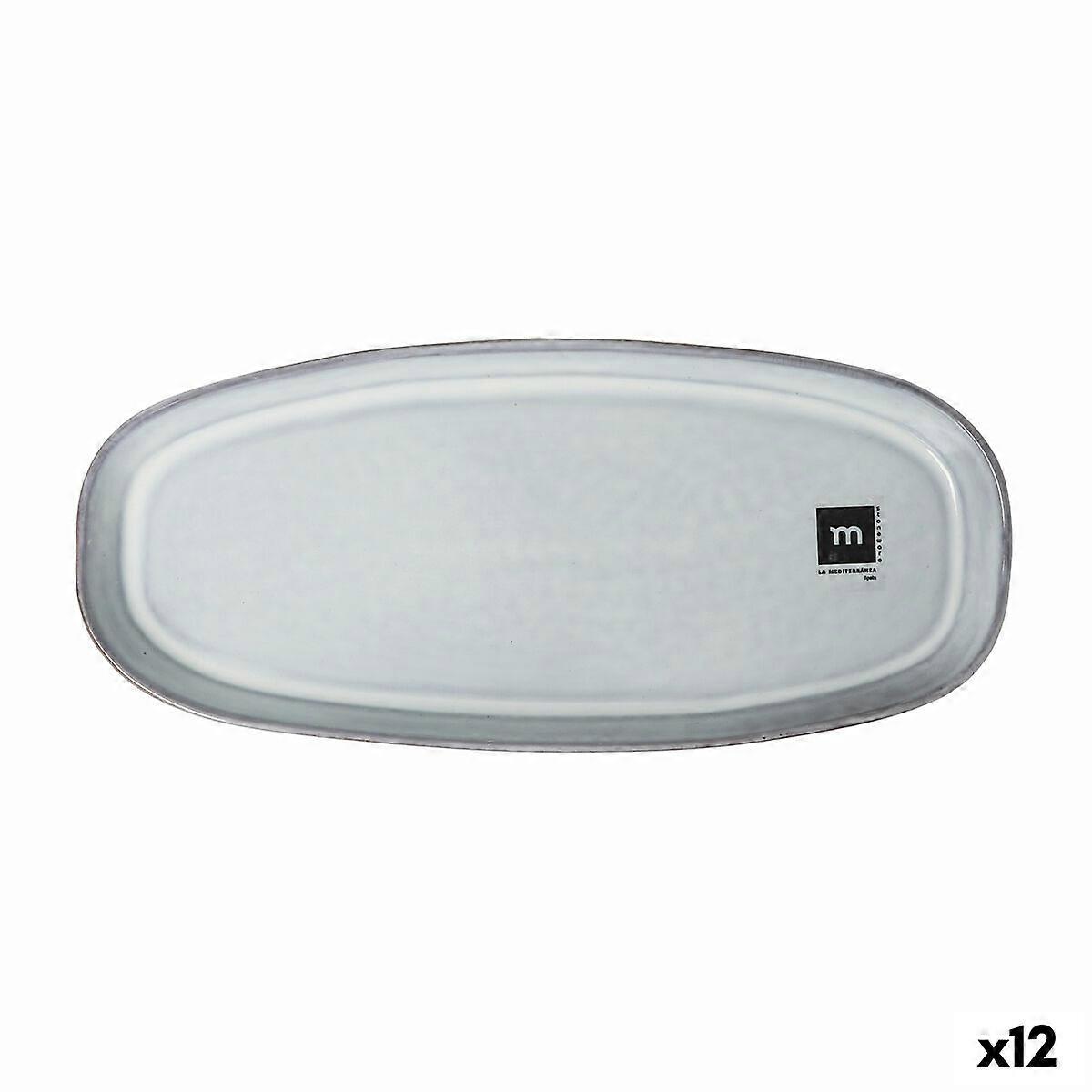 Serving Platter La Mediterránea Black clay
