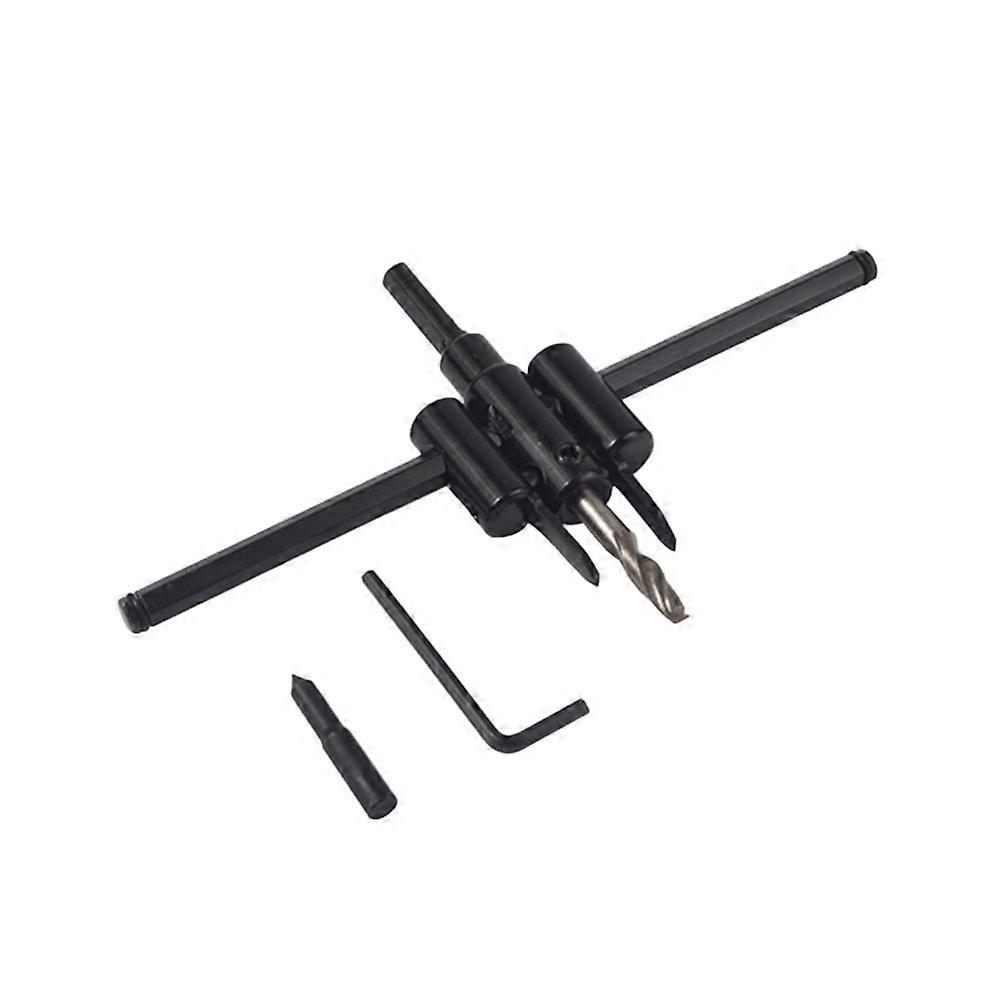 Wood Hole Opener Circular Shape Fine Tooth For Plastic Board Perforating 1Set
