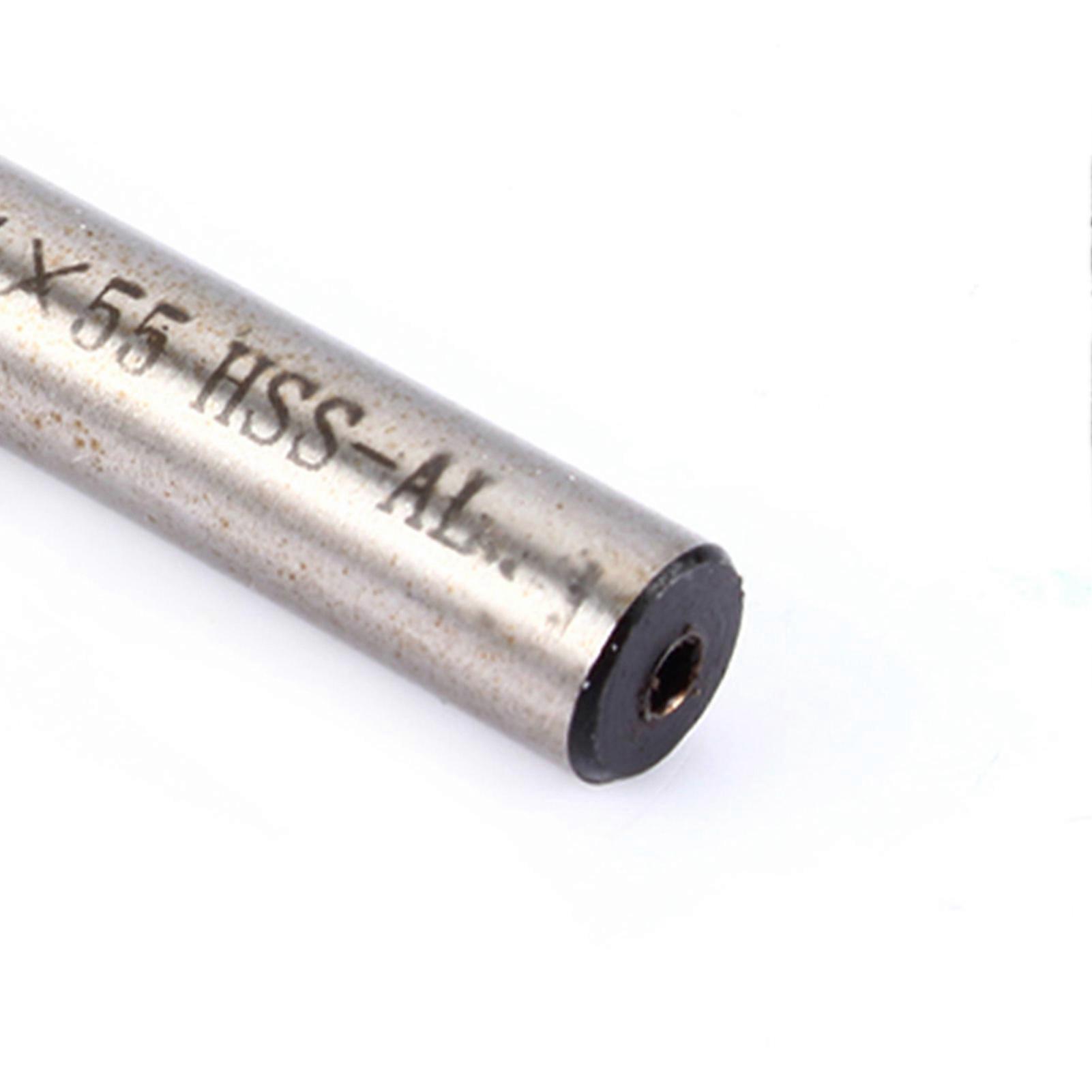 High Quality HSS CNC Straight Shank End Mill 4mm to 12mm 4 Flutes