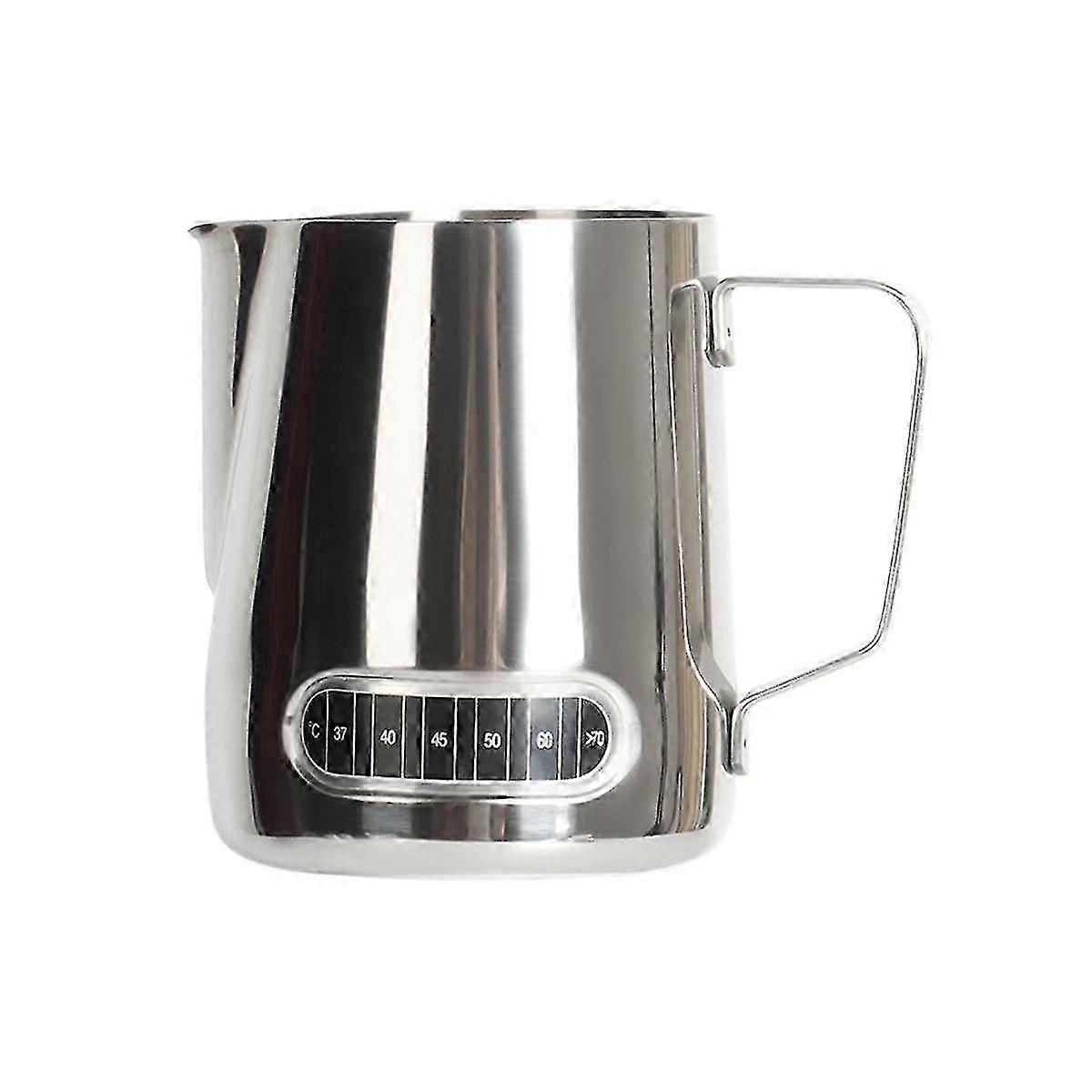 Tasse en mousse de lait fantaisie en acier inoxydable pour l’art du café avec bec pointu