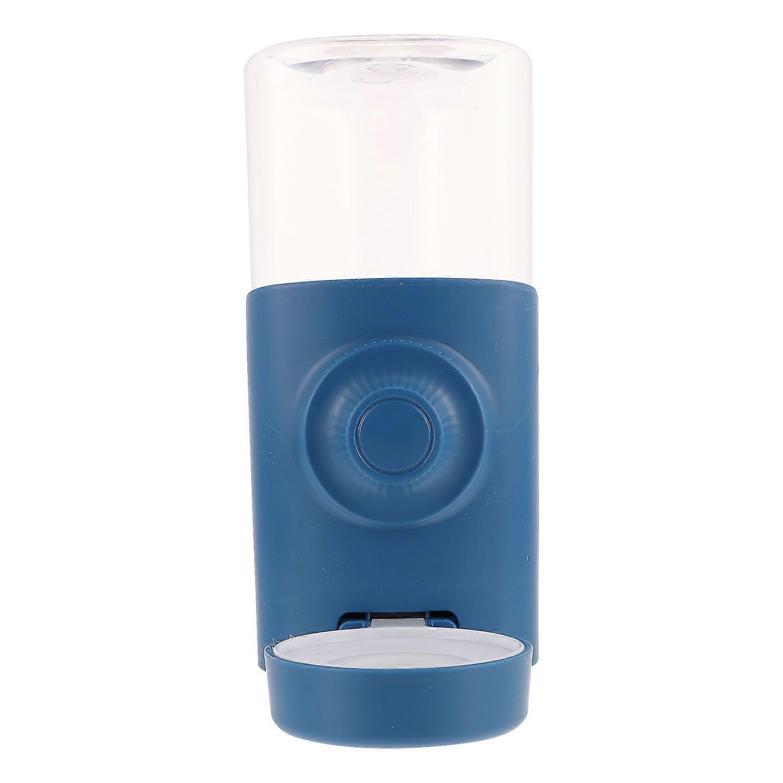 Pigeon Water Feeding Dispenser Rabbit Water Dispenser Compact Portable Automatic Water Feeding Navy 1Pcs