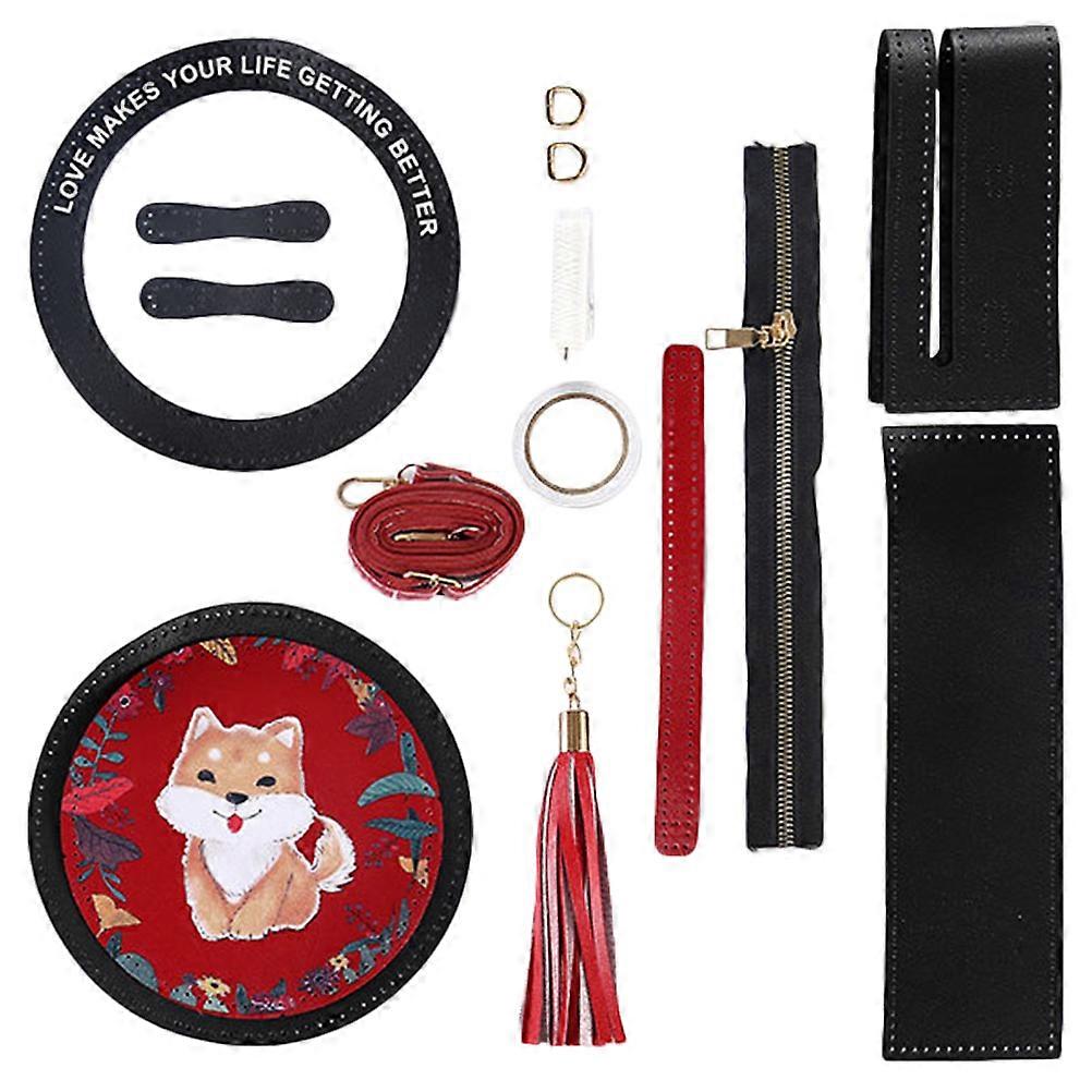 Bag Material Diy Cross Body Bag Making Kit For Manual Training .5X18.5X18.5CM Hand Made 1 Set