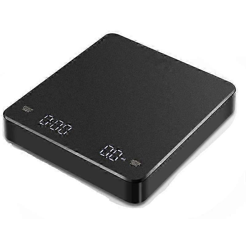 Coffee Scale with Timer, Coffee Scale, 0.1G/3Kg, Rechargeable, Auto Off, for Barista Edition 0627