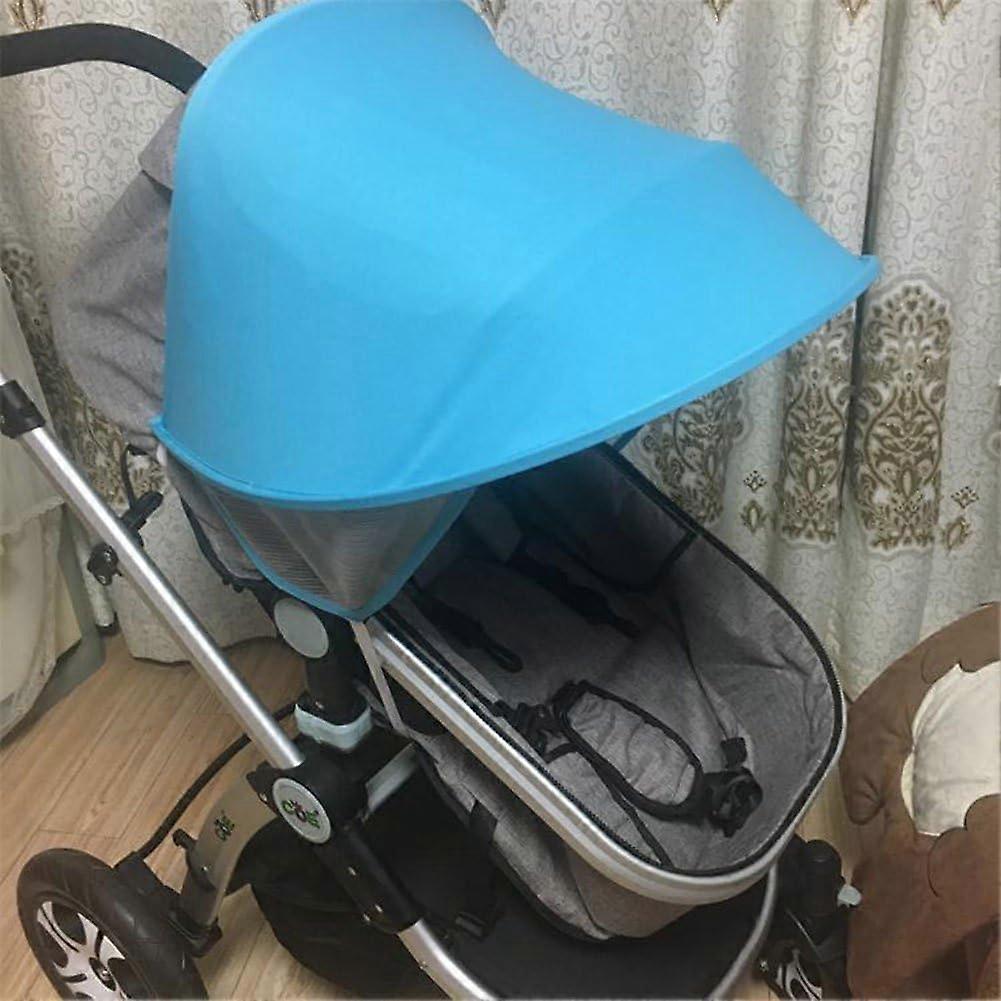 1pc Universal Stroller Sun Cover Stroller Sun Protection Windproof Waterproof Stroller Foldable，19580
