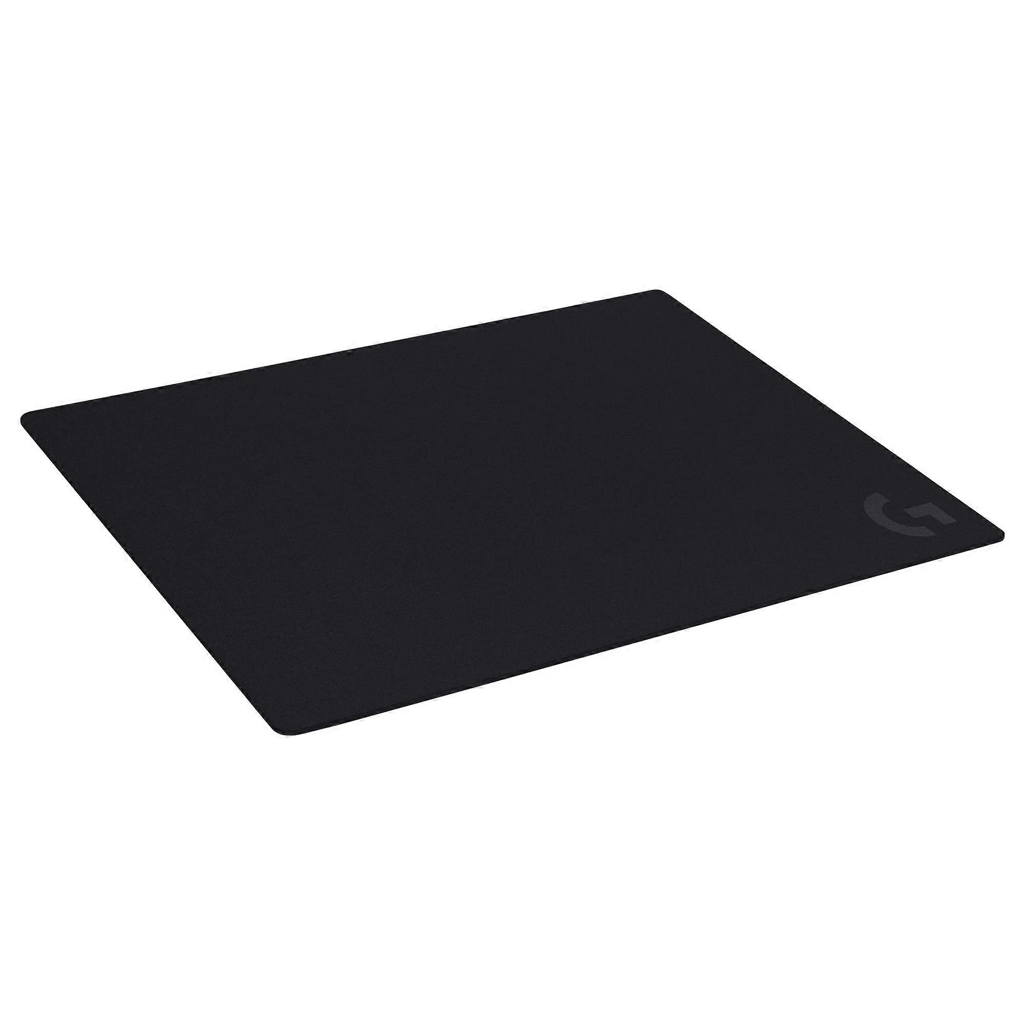G640 Large Fabric Gaming Mouse Pad, Optimized for Gaming Sensors, NonSlip, 460x400mm Black Soft Surface