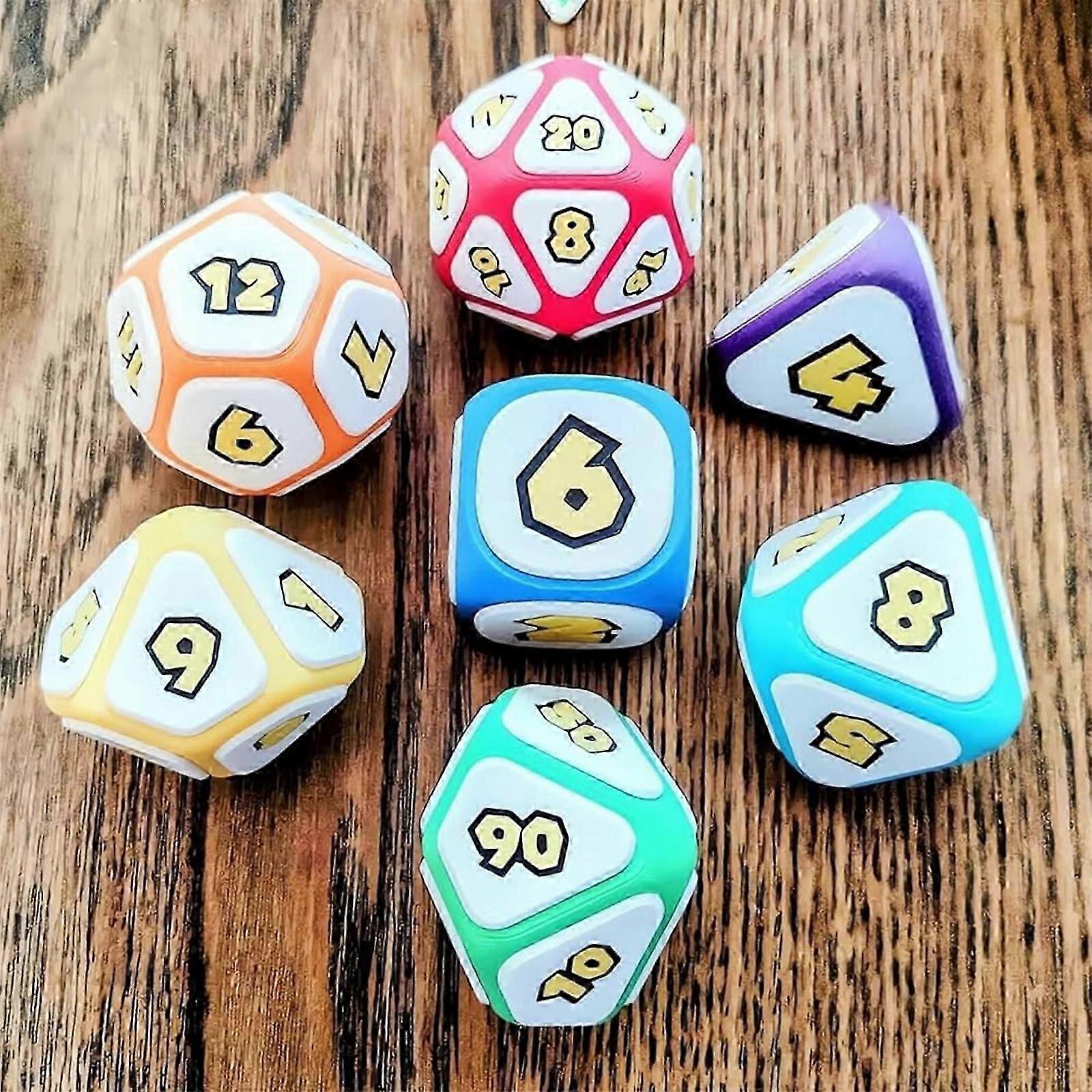 Tabletop Role-Playing Game Dice, DND Dice Set, Family Tabletop Board Games Dice, Unique DND Gifts Dice Set