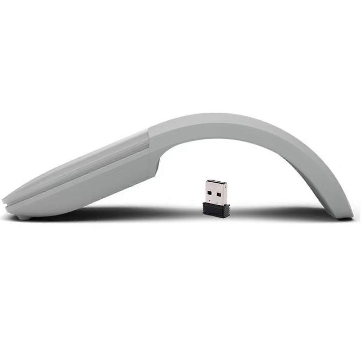 Bluetooth 4.0 Folding Wireless Mouse White