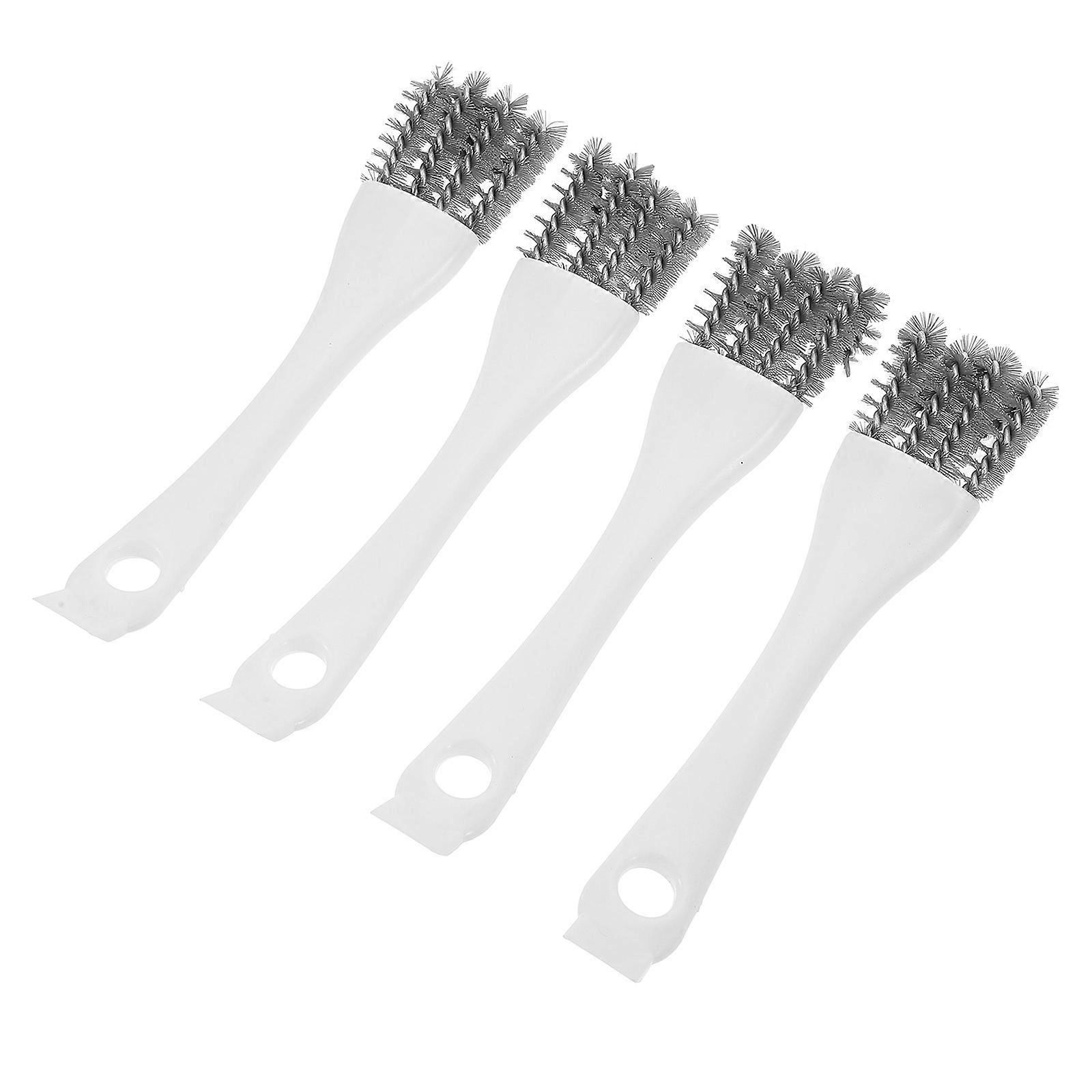 Cleaning Brush Grill Rack Clean Tool For Kitchen Stove Top Gap Cleaning 4Set