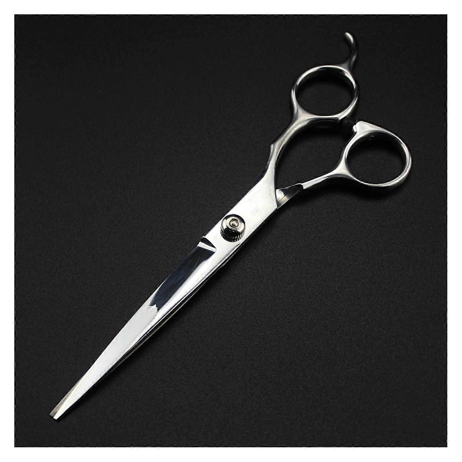 Hair Cutting Scissors 7-Inch Professional Salon Shears Set With Texturizing Thinning Scissors And Flat Edge