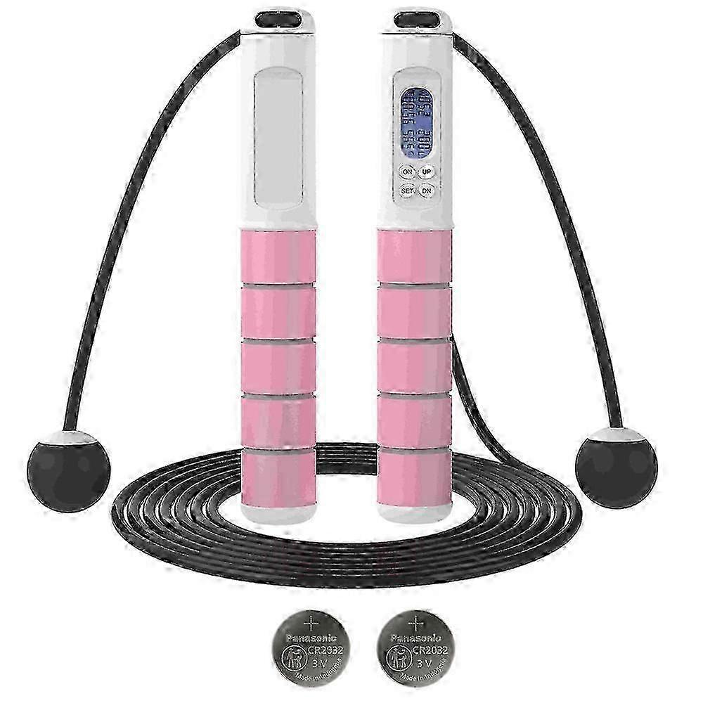 For effective physical training, opt for this adjustable speed jump rope with counter