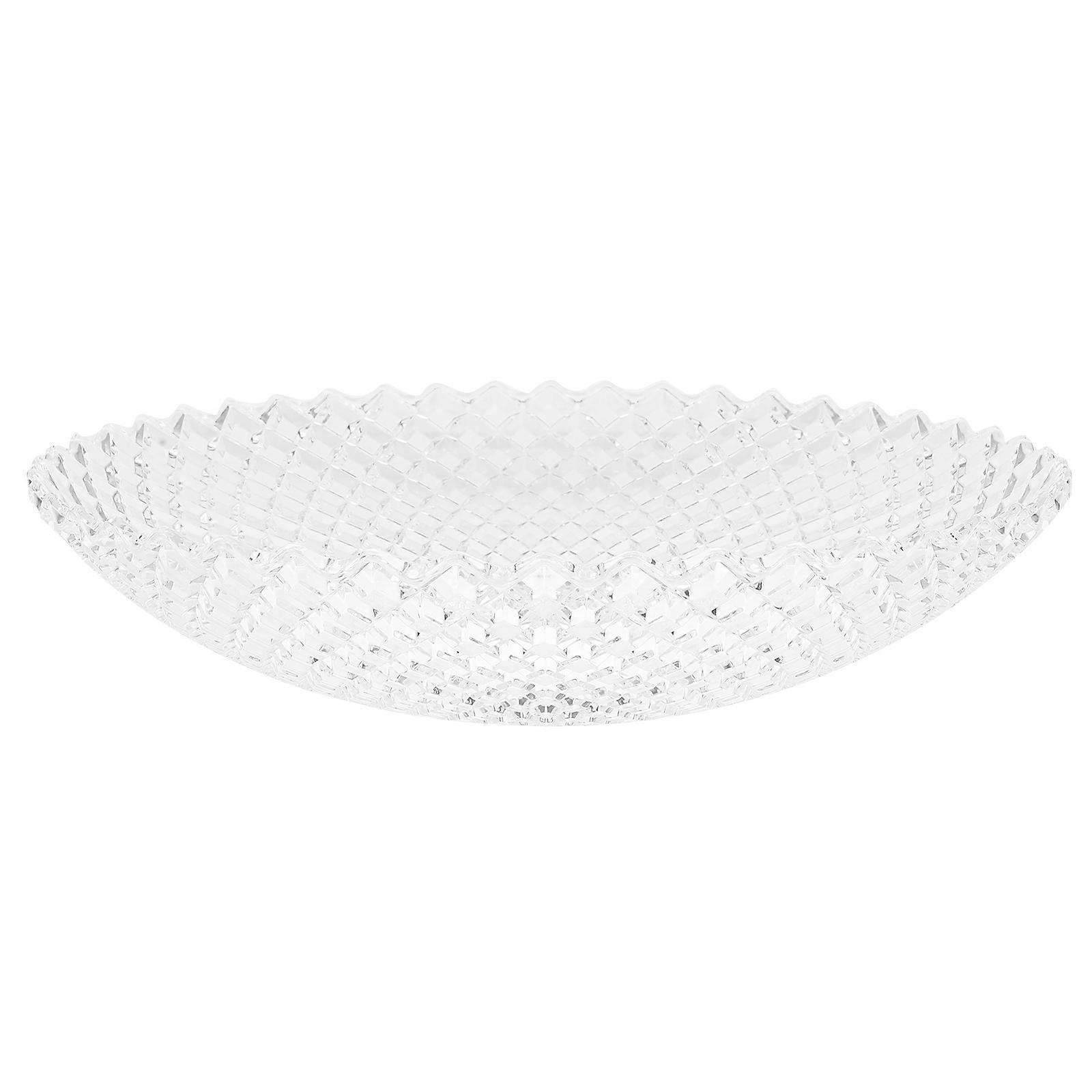 Candy Tray Square Fruit Plate Decoration Daily Life 26.00X26.00X7.00cm 1Pack