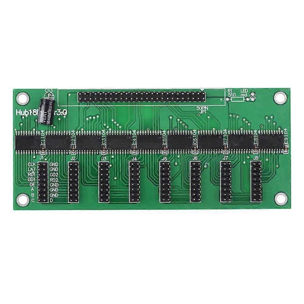 HUB18B 8 Outputs PCB Adapter Board Gold plated Copper Pin Header Converter Modules