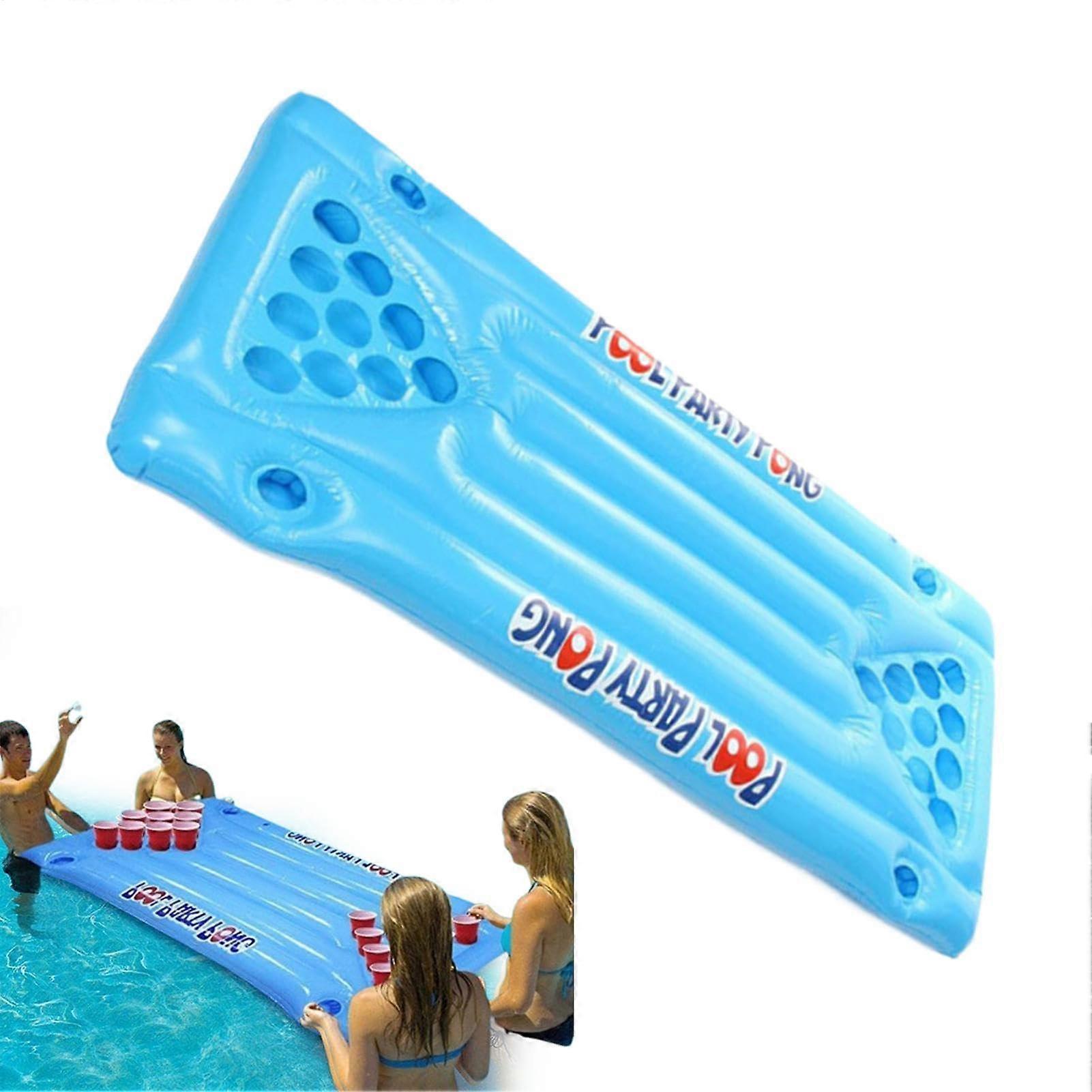 Inflatable Pong Table, Pool Pong Table, Floating Ping Pong Air Mattress Ref: 1505