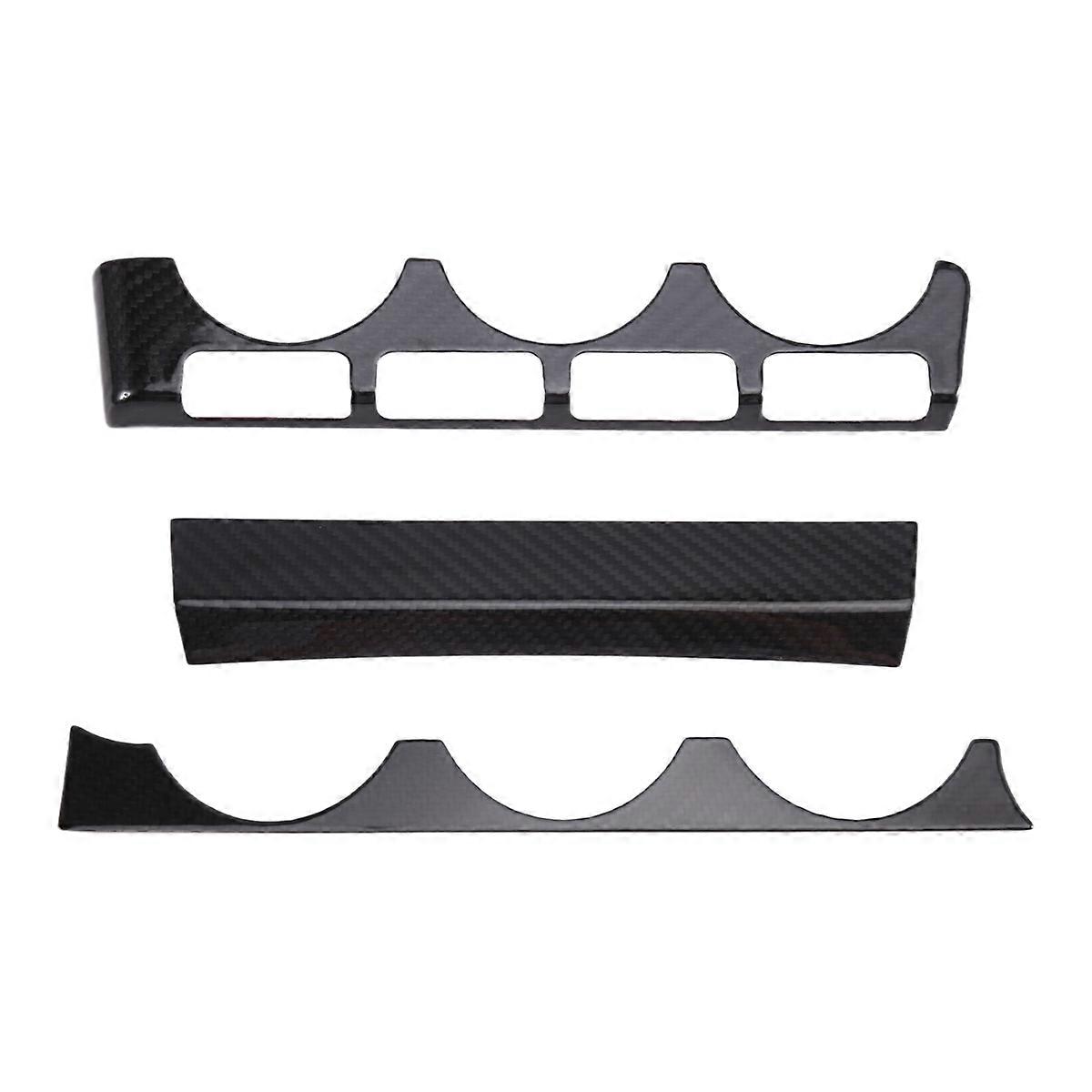 For BRZ/ GR86 Carbon Fiber CD Air Conditional Panel Trim