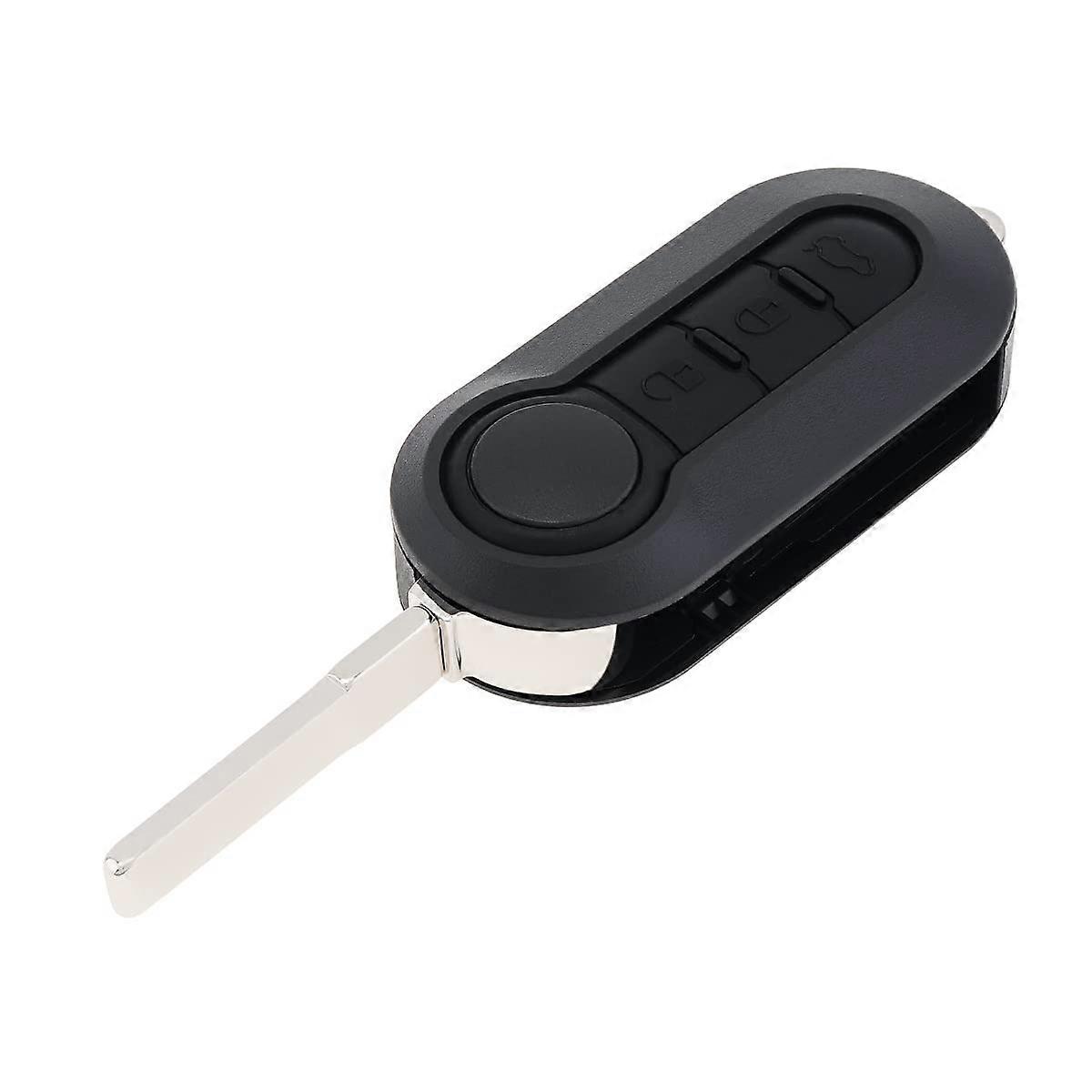 3 Button Replacement Remote Key Fob Shell Case For Fiat 500 Doblo Ducato Panda Punto Peugeot