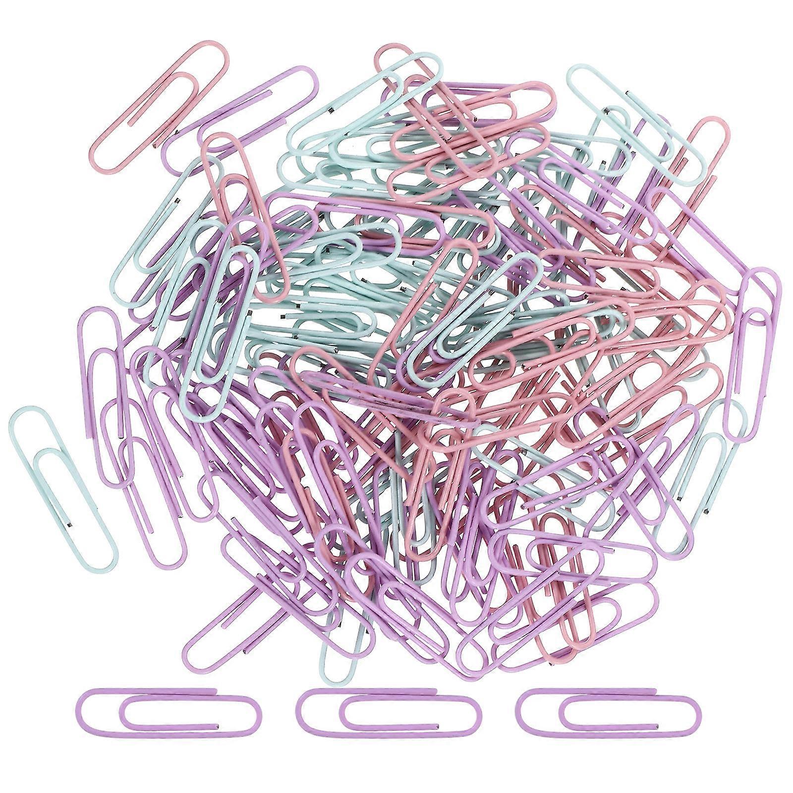 Colorful Paper Clips Mini Paper Clips for Document Organization 540Pcs