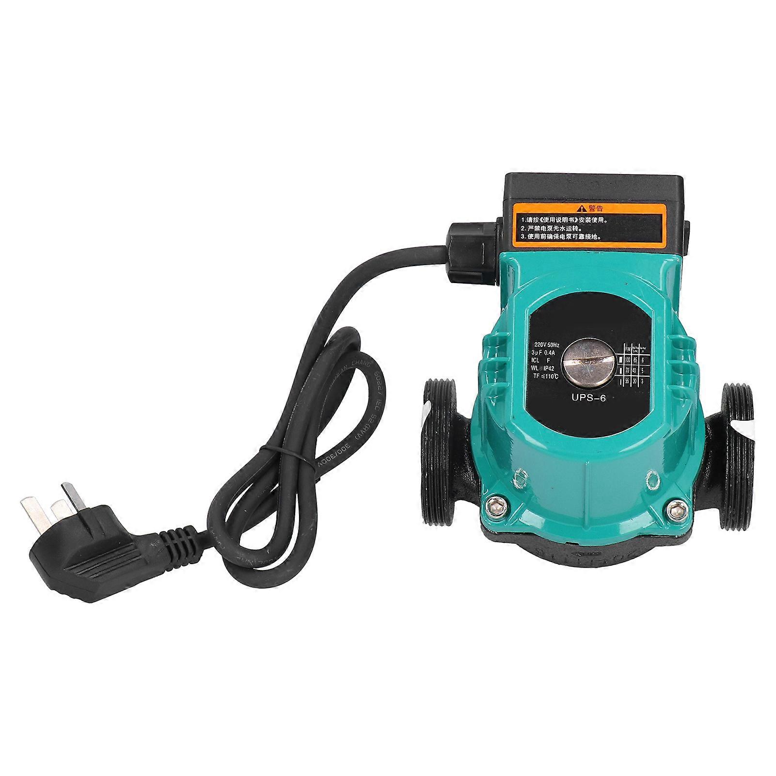 UPS6 3Speed Circulator Pump 100w 2inch Interface UltraQuiet Booster Pump AC220V