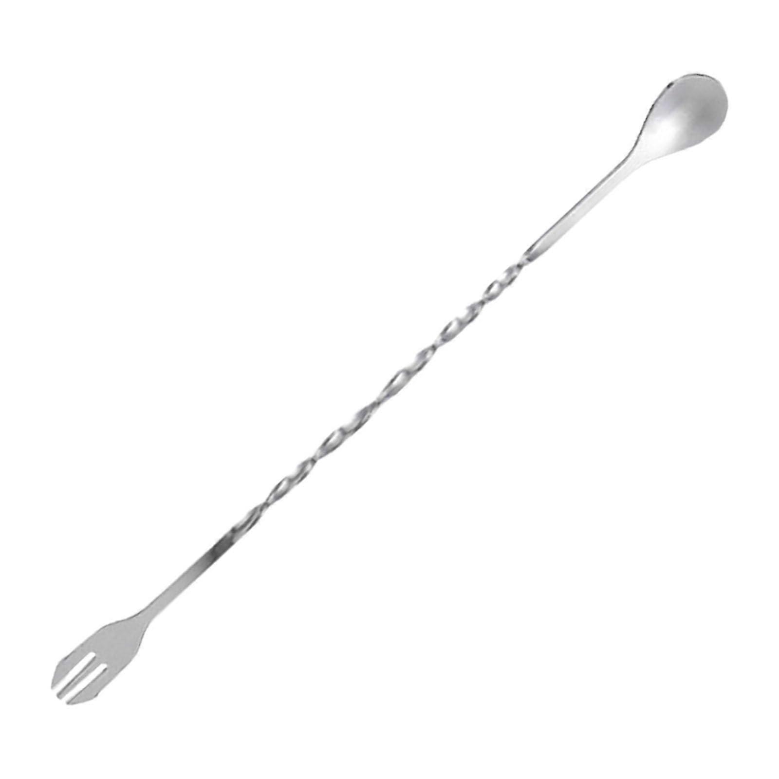 304 Stainless Steel Cocktail Spoon for Mixing, Stirring, Serving, RustResistant