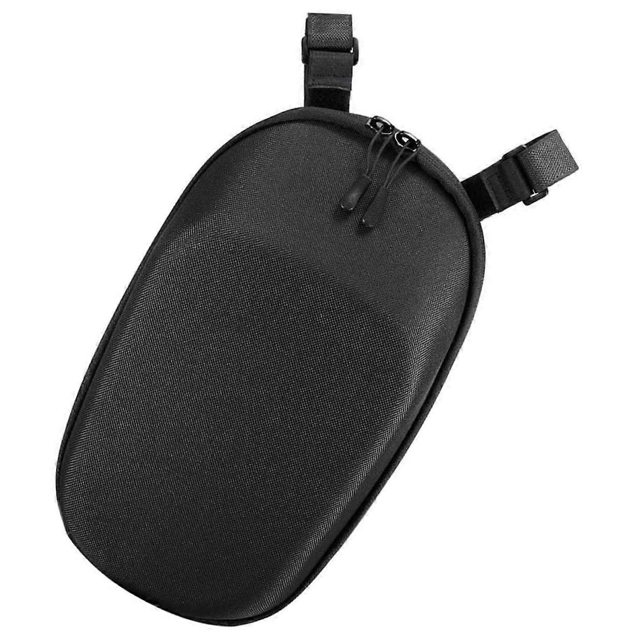 Foldable waterproof handlebar bag for scooter EVA and , practical storage for phone, tools, and  items, for bicycle accessories.