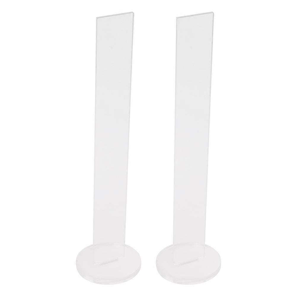 2 Sets Acrylic Display Racks for Washi Tape Holders and Adhesive Tape Roll Stands