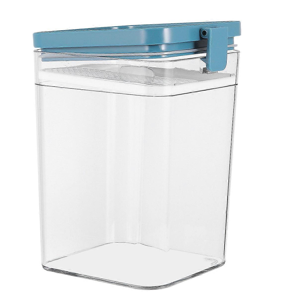 Grain Storage Container Transparent Storage Tank .9x14.3cm Airtight Preservation 1Pack