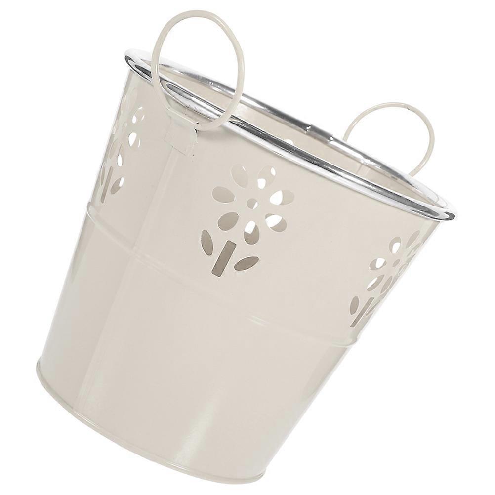 Delicate Fresh Flower Bucket Floral Arrangement Container Portable Flower Bucket