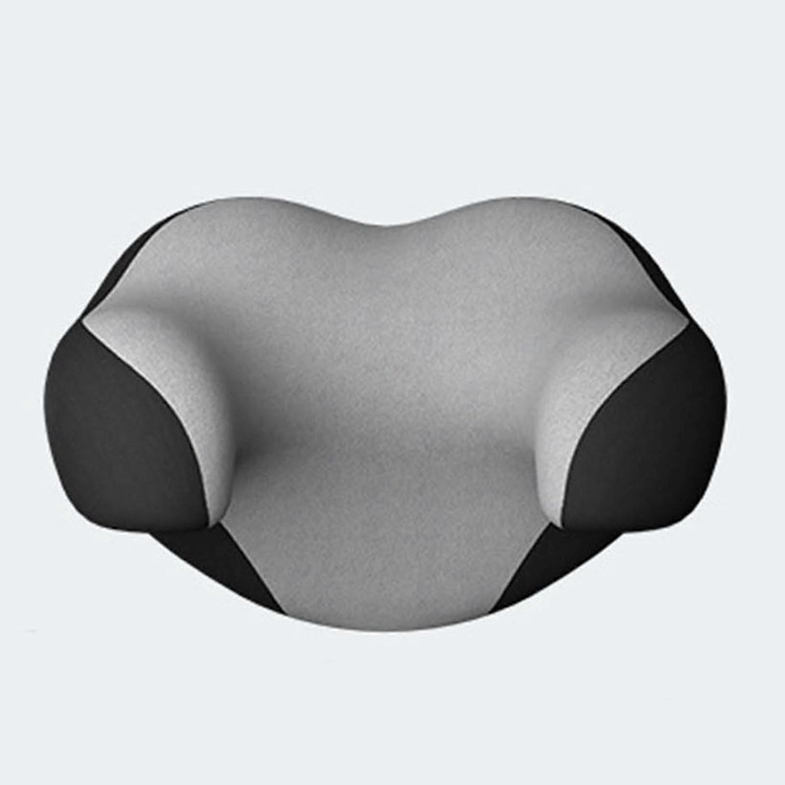Car Seat Neck Pillow U Shaped Memory Foam Comfortable Headrest Cushion for Automobiles Dark Grey 