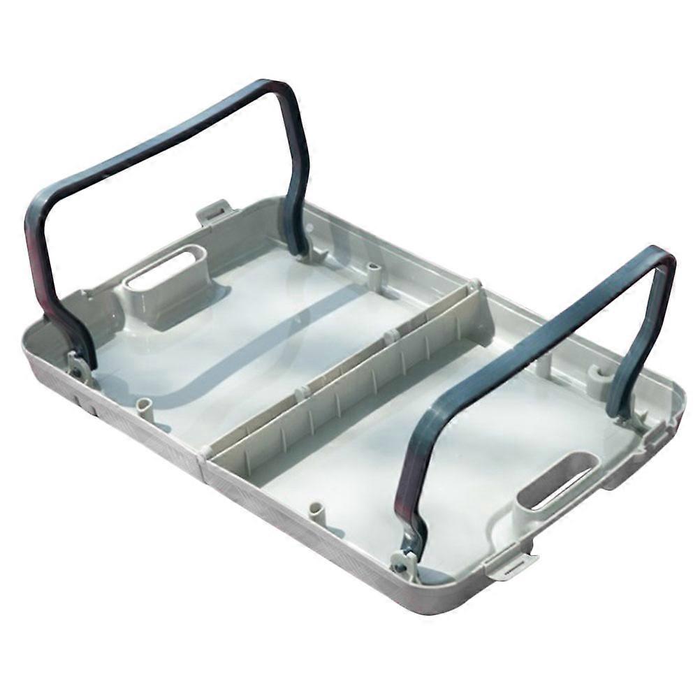Outside Table Portable Small Camping Table Lightweight Plastic Material Durable Easy to Clean 37x29cm 1Set