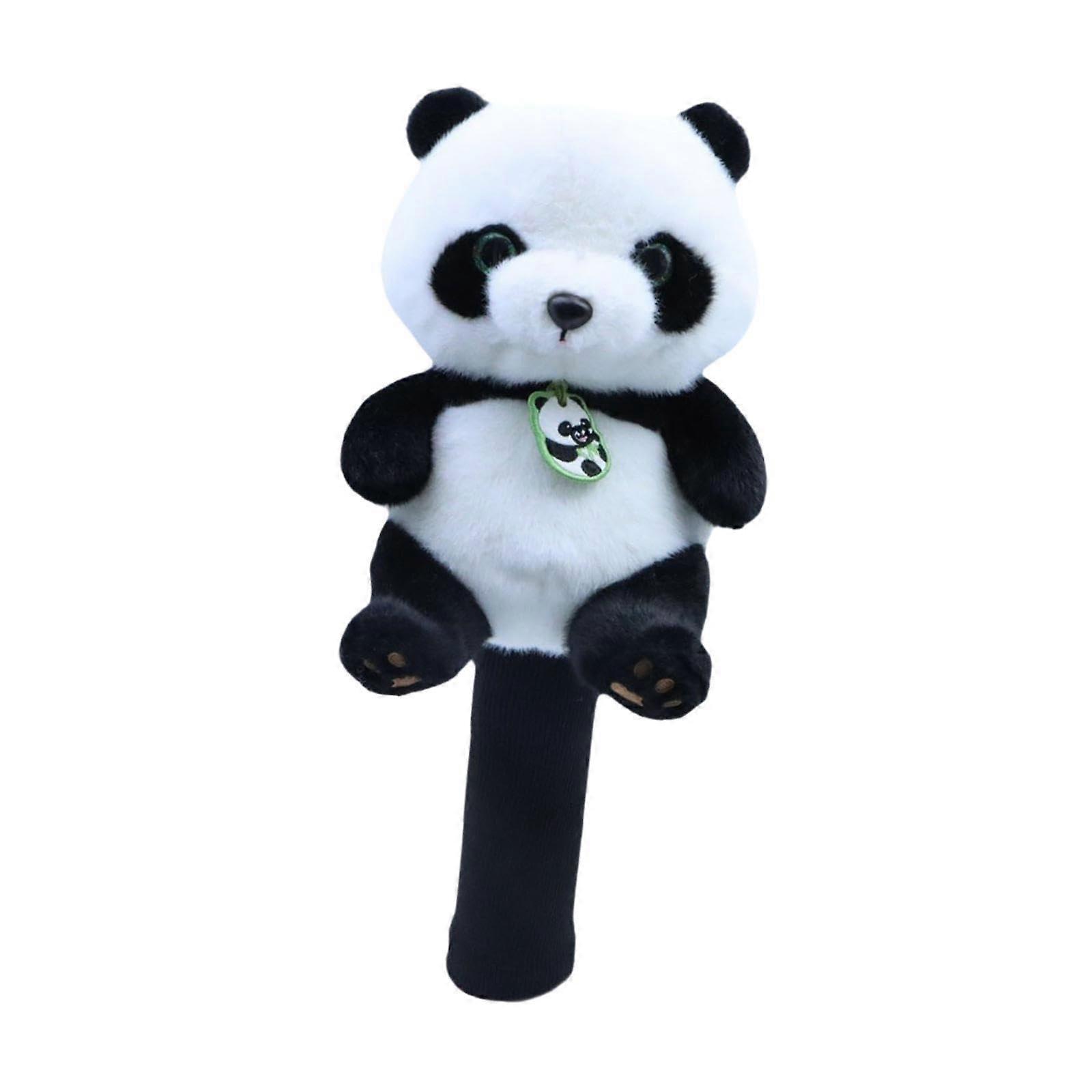 Plush Protective Cover For Golf Driver With Long Neck Hang Tag