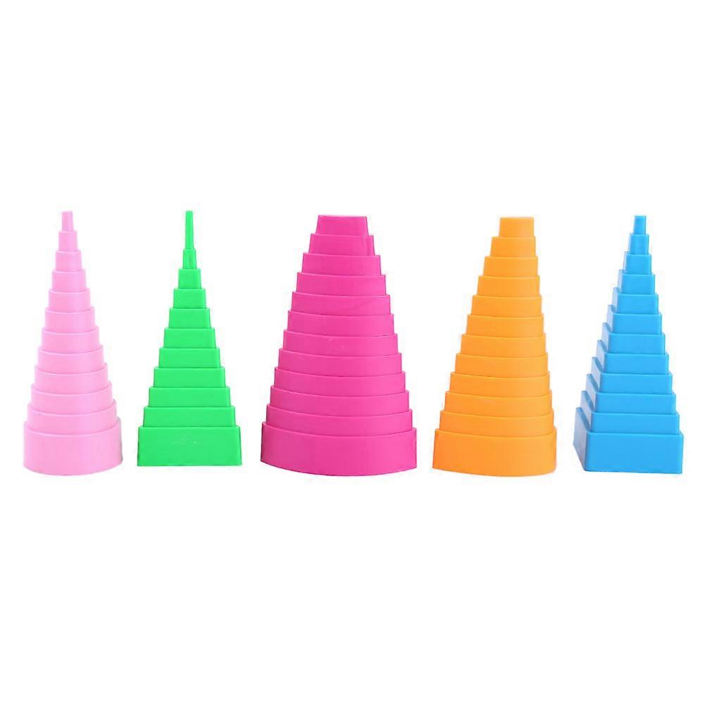 Mixed Color 5 Shapes Paper Quilling Border Buddy Paper Craft Tool DIY Quilled Creation