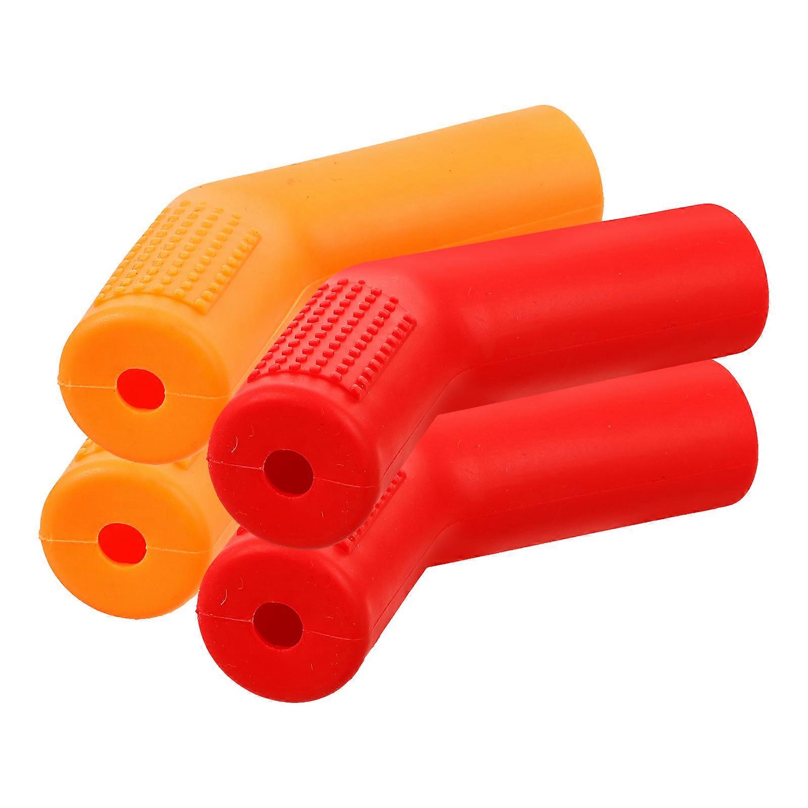 4 قطع أغطية تحول للدراجات النارية لذراع ناقل الحركة المصنوع من السيليكون