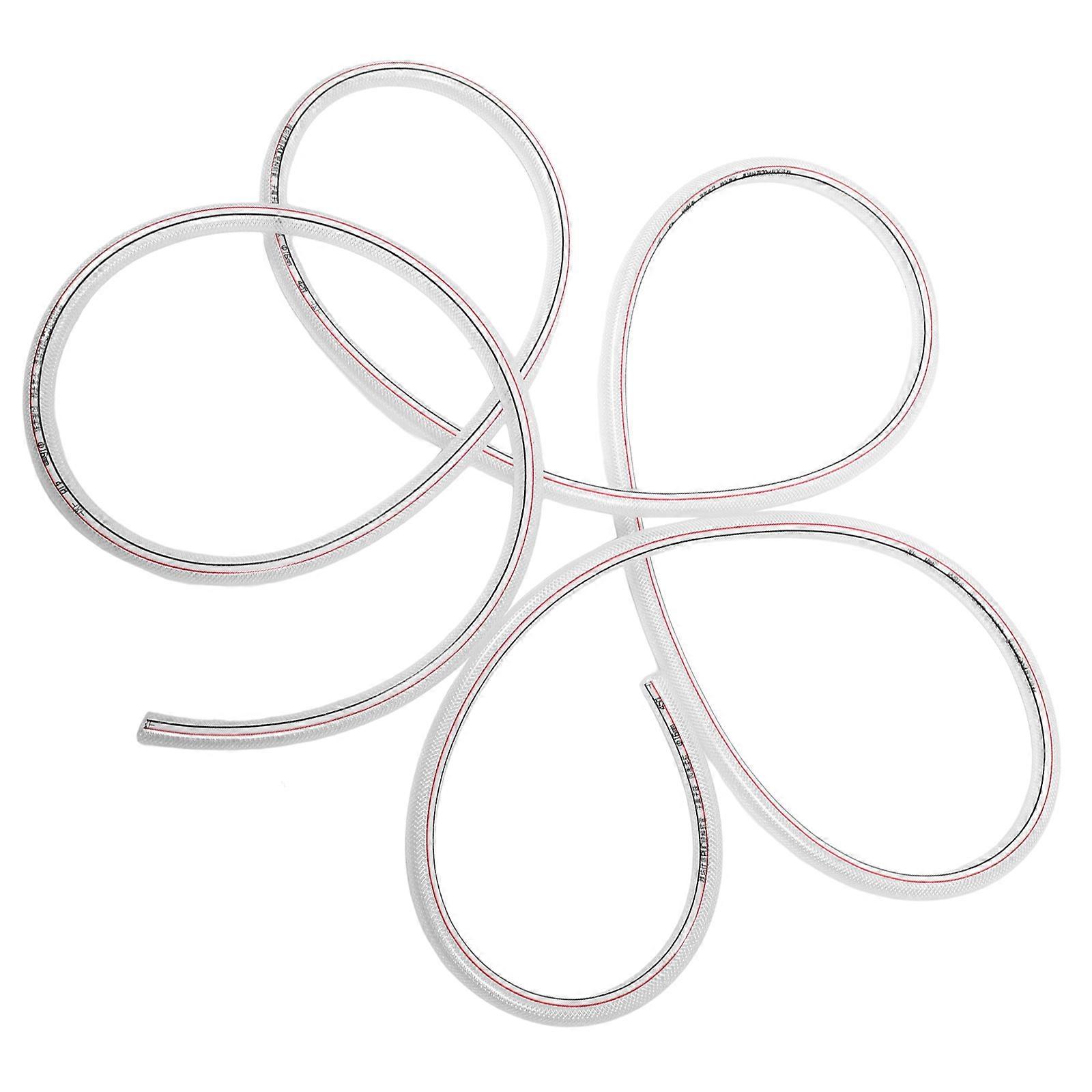 Flexible 5Meter White Plastic Water Hose for with QuickConnect Feature