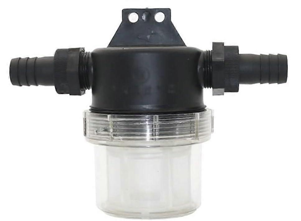 Interface Strainer Pipeline Filter 20mm 25mm 40Mesh Large Flow Transparent Pre Filter