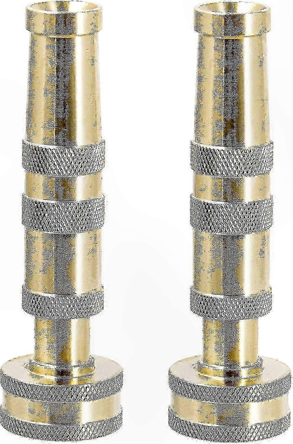 Durable Adjustable Twist Hose Ends, 2-Pack for Outdoor Watering Needs