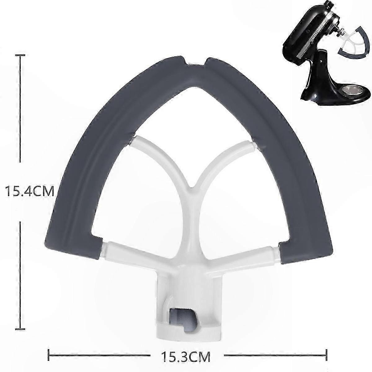 4.5-5 Quart Mixer Compatible Flex Edge Beater, Tilt-Head Design Fit