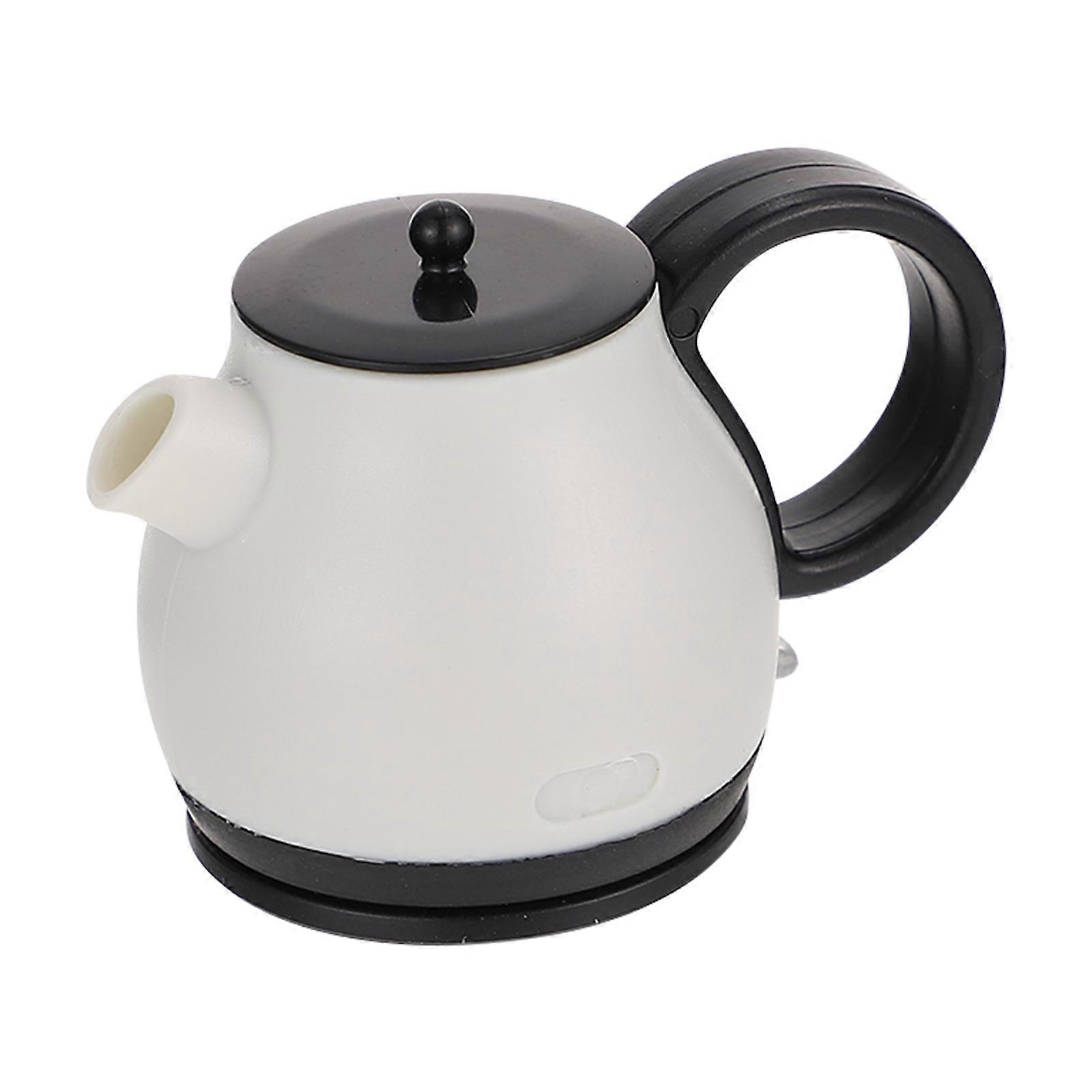 Plastic Mini Kitchenware Toy Small Kettle For Dollhouse Kitchen 4.5x3.2cm Simulation 1Pack